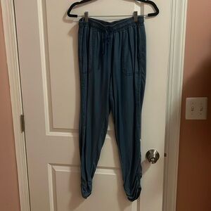 chambray pants